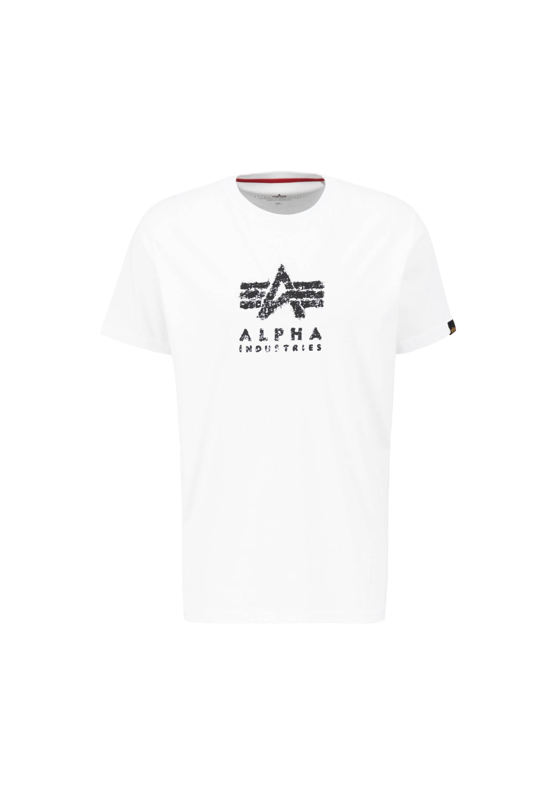 Alpha Industries T-Shirt »Alpha Industries Men - T-Shirts Grunge Logo T-Shirt« Alpha Industries T-Shirt »Alpha Industries Men - T-Shirts Grunge Logo T-Shirt« von Alpha Industries