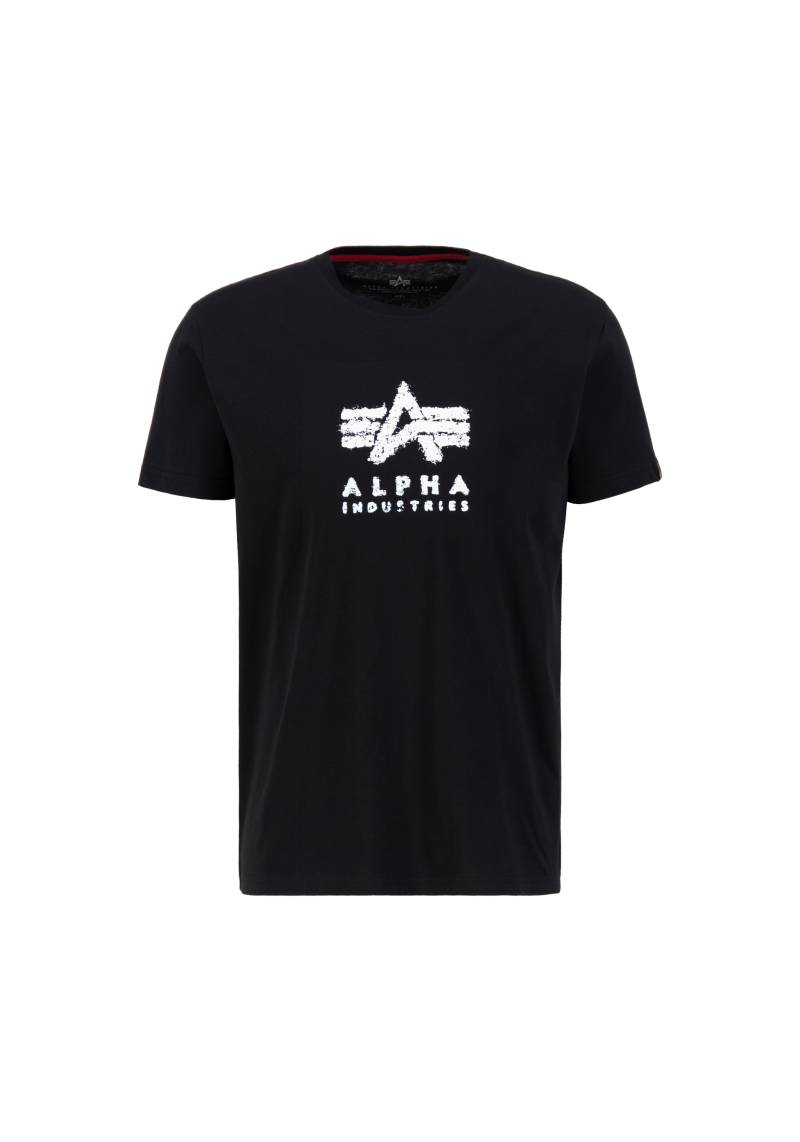 Alpha Industries T-Shirt »Alpha Industries Men - T-Shirts Grunge Logo T-Shirt« von Alpha Industries