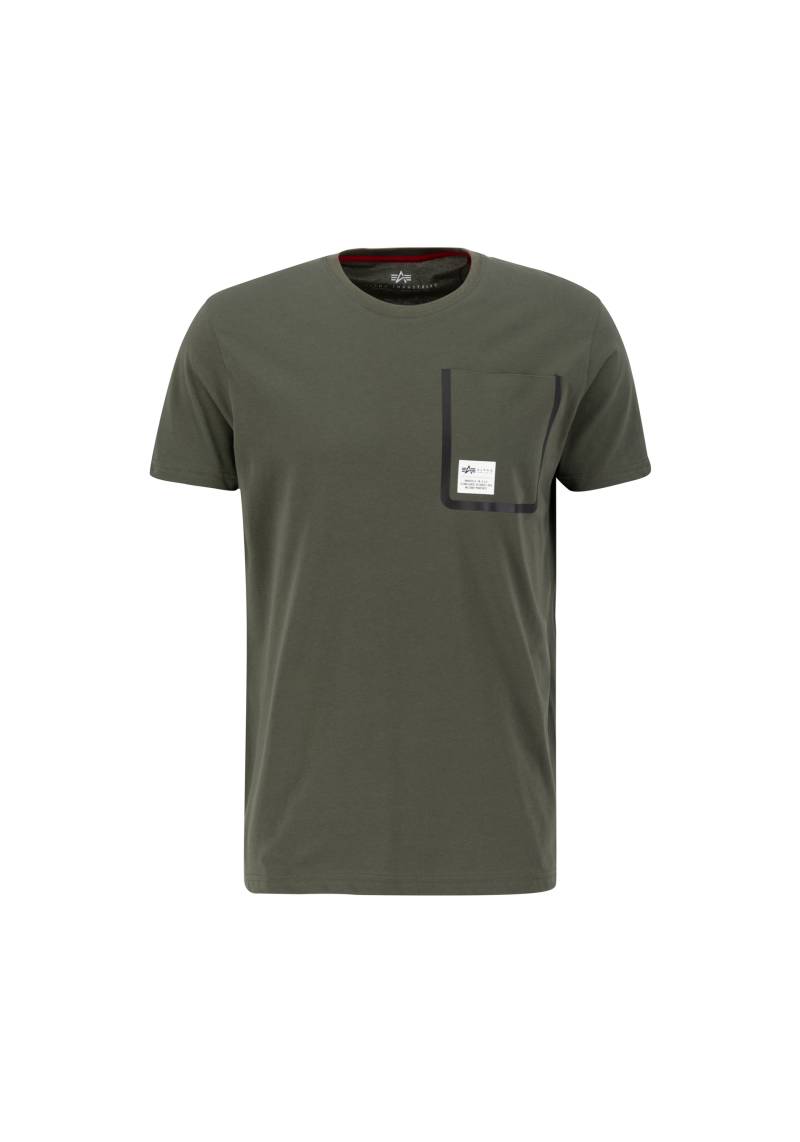 Alpha Industries T-Shirt »ALPHA INDUSTRIES Men - T-Shirts Label Pocket T« von Alpha Industries