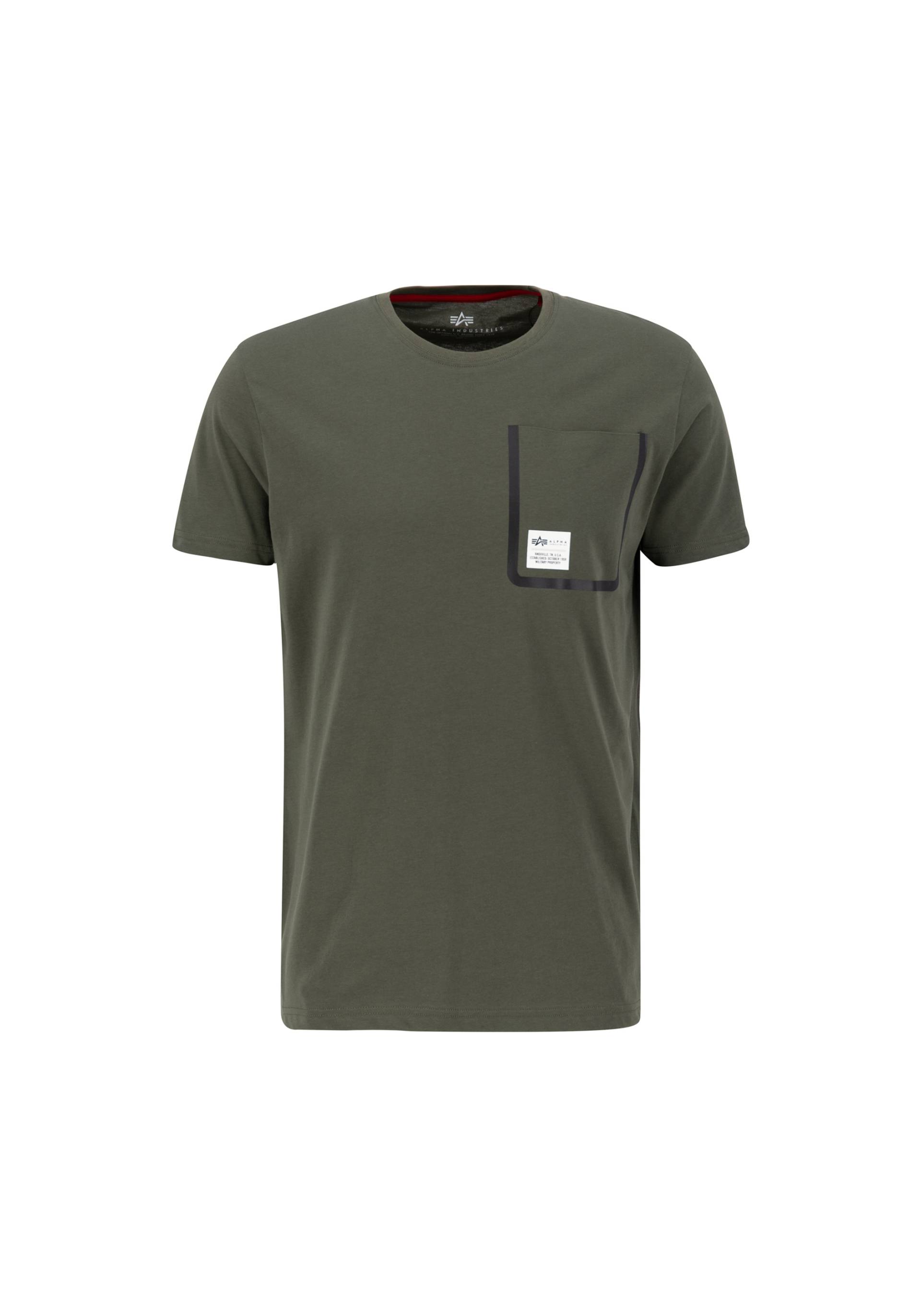 Alpha Industries T-Shirt »Alpha Industries Men - T-Shirts Label Pocket T-Shirt« Alpha Industries T-Shirt »Alpha Industries Men - T-Shirts Label Pocket T-Shirt« von Alpha Industries