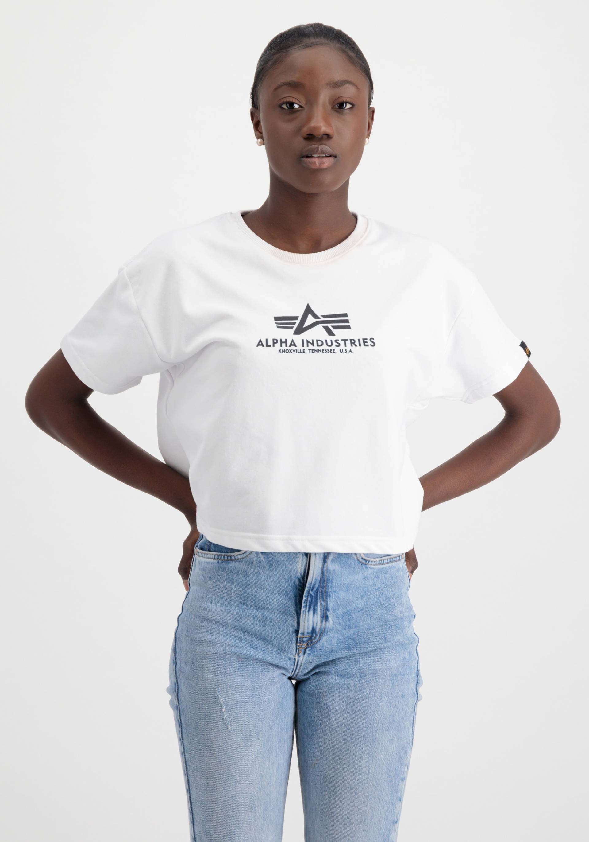 Alpha Industries T-Shirt »ALPHA INDUSTRIES Women - T-Shirts Basic Boxy T Wmn« von Alpha Industries