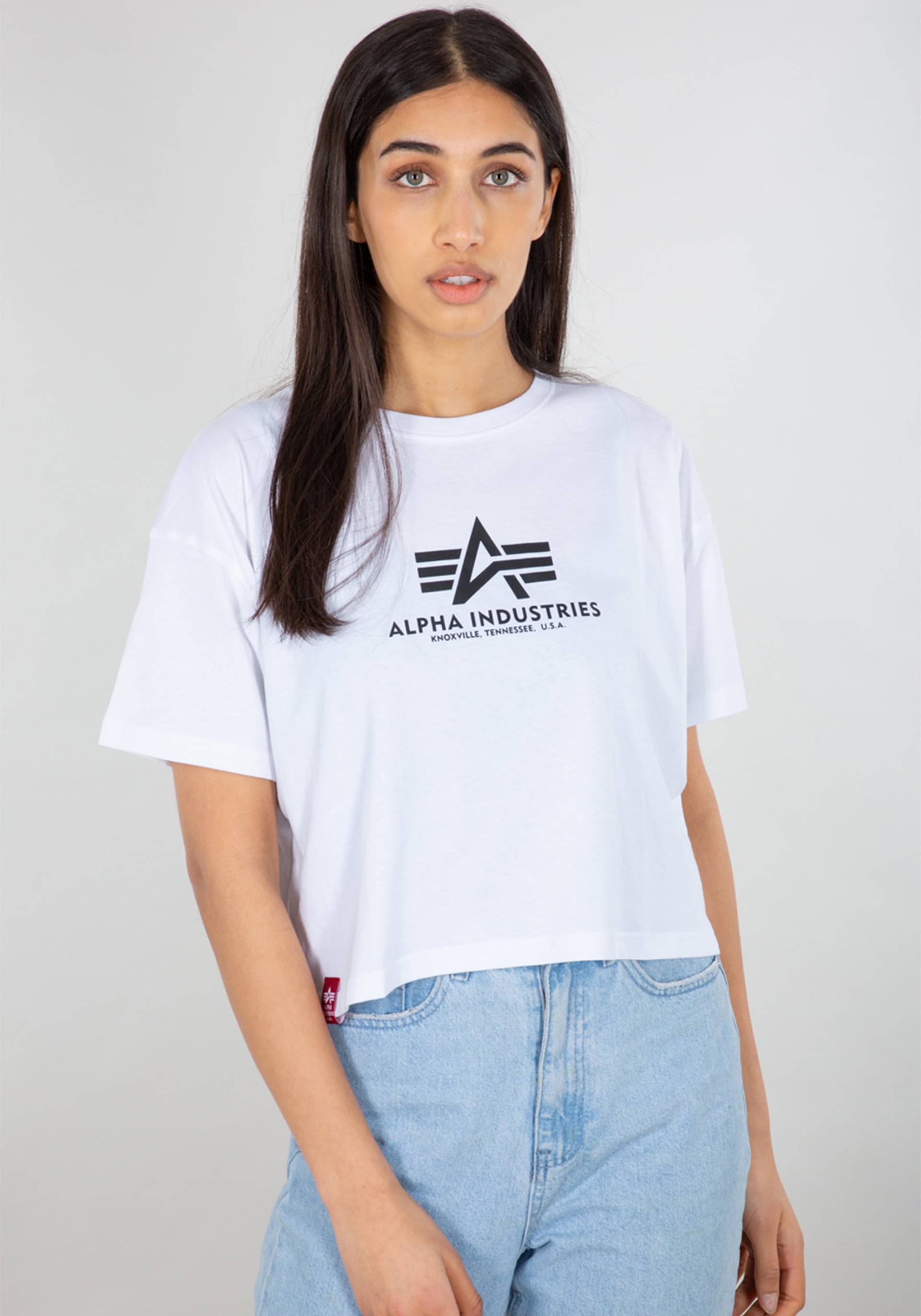 Alpha Industries T-Shirt »ALPHA INDUSTRIES Women - T-Shirts Basic T COS Wmn« von Alpha Industries