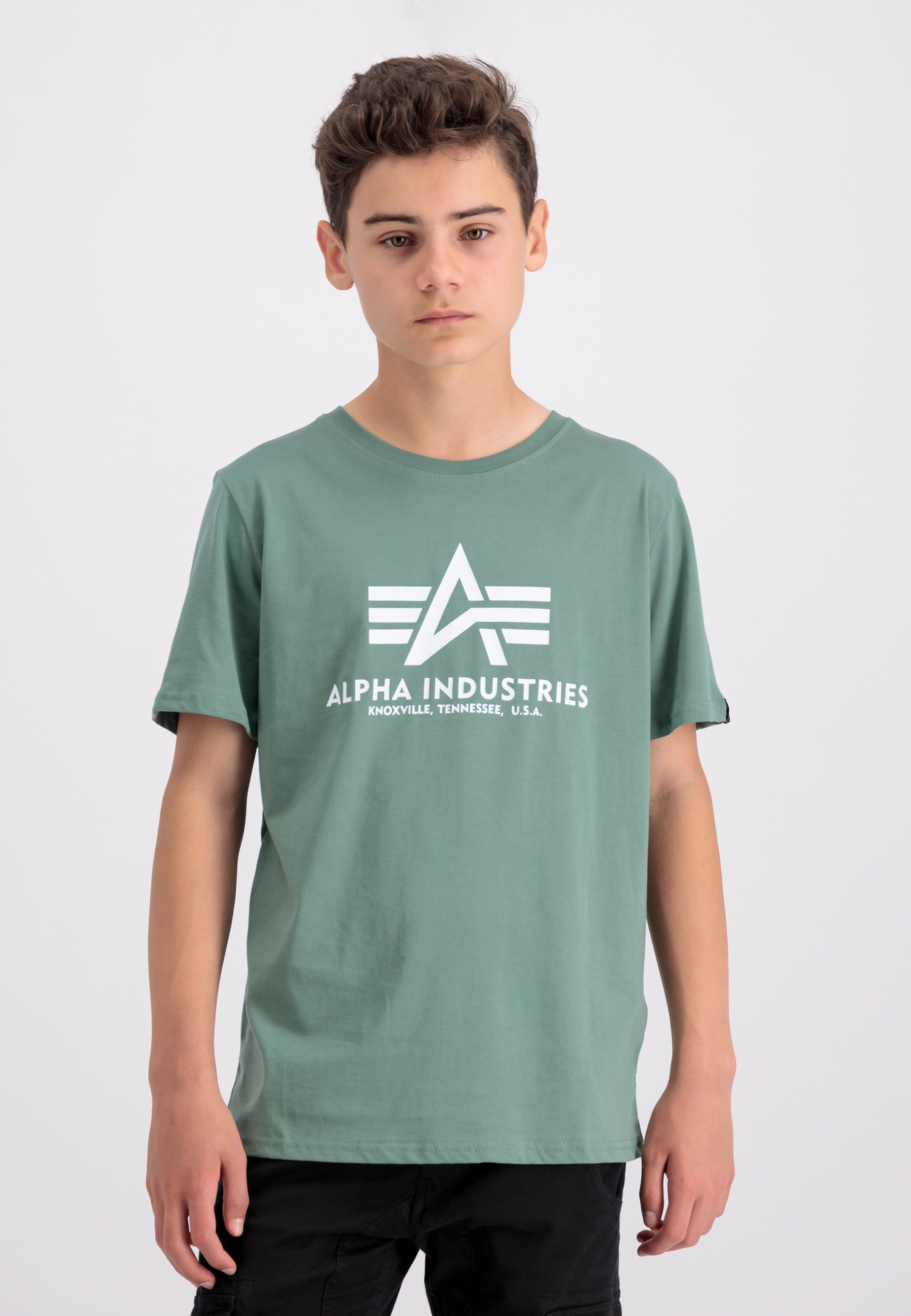 Alpha Industries T-Shirt »Alpha Industries Kids - T-Shirts Basic T Kids/Teens« Alpha Industries T-Shirt »Alpha Industries Kids - T-Shirts Basic T Kids/Teens« von Alpha Industries