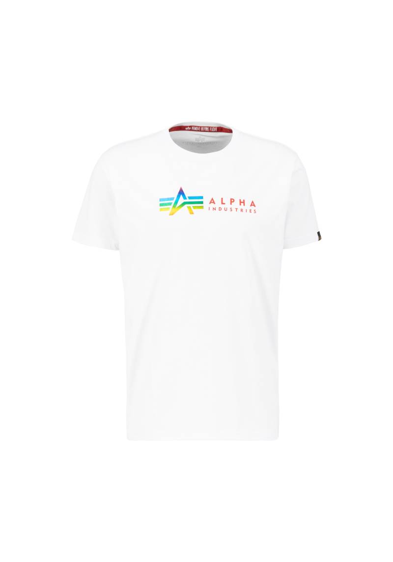Alpha Industries T-Shirt »Alpha Industries Men - T-Shirts Alpha Label T-Shirt Metal« von Alpha Industries