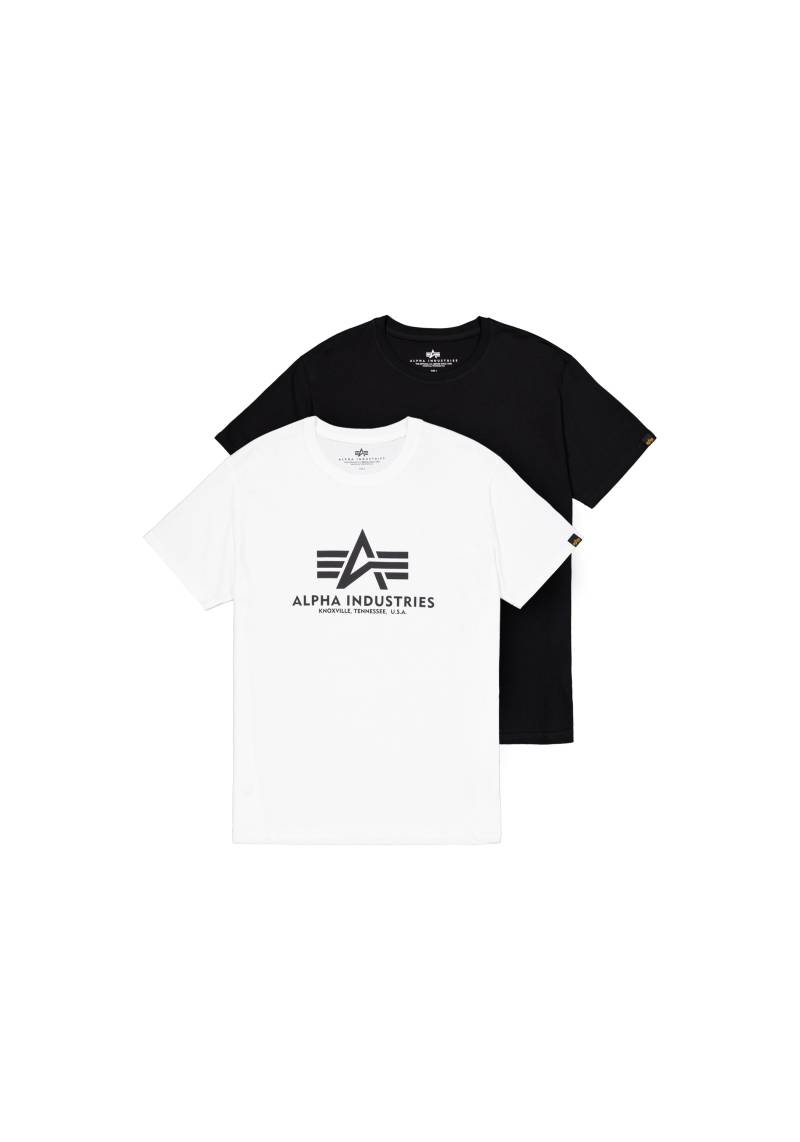 Alpha Industries T-Shirt »Alpha Industries Men - T-Shirts Basic T-Shirt 2 Pack« von Alpha Industries