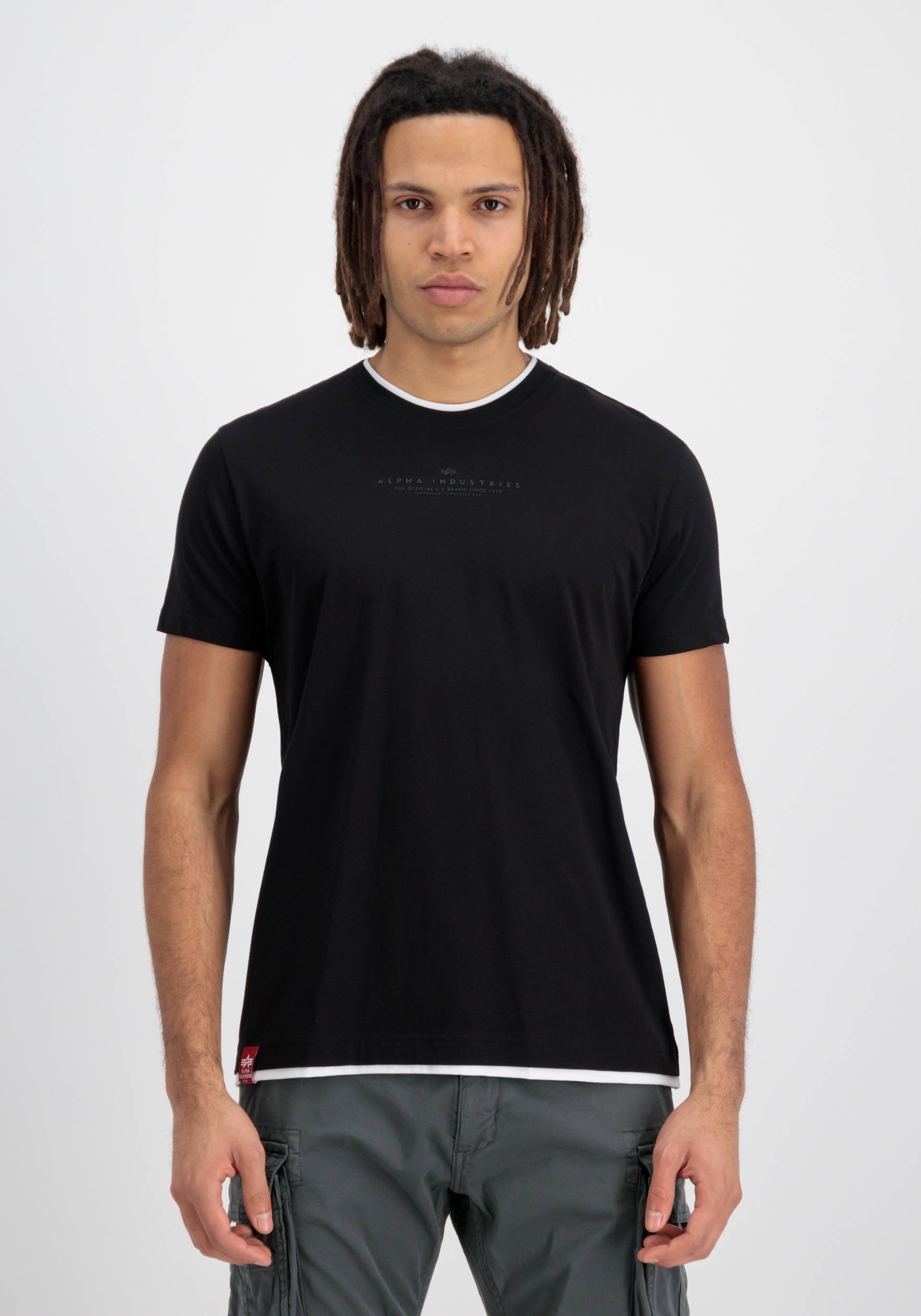 Alpha Industries T-Shirt »Alpha Industries Men - T-Shirts Double Layer T-Shirt« von Alpha Industries