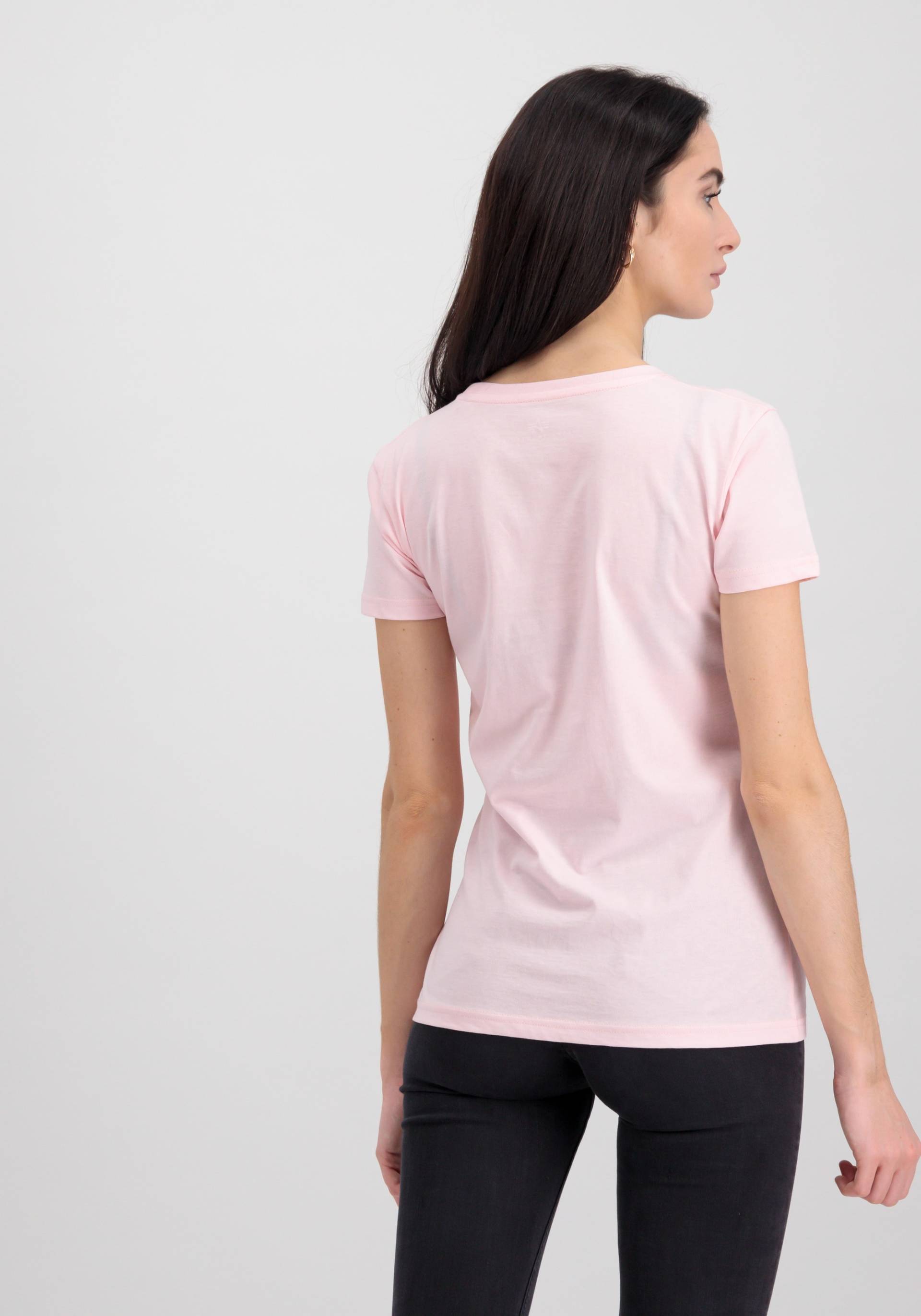 Alpha Industries T-Shirt »ALPHA INDUSTRIES Women - T-Shirts Basic T Small Logo Wmn« von Alpha Industries