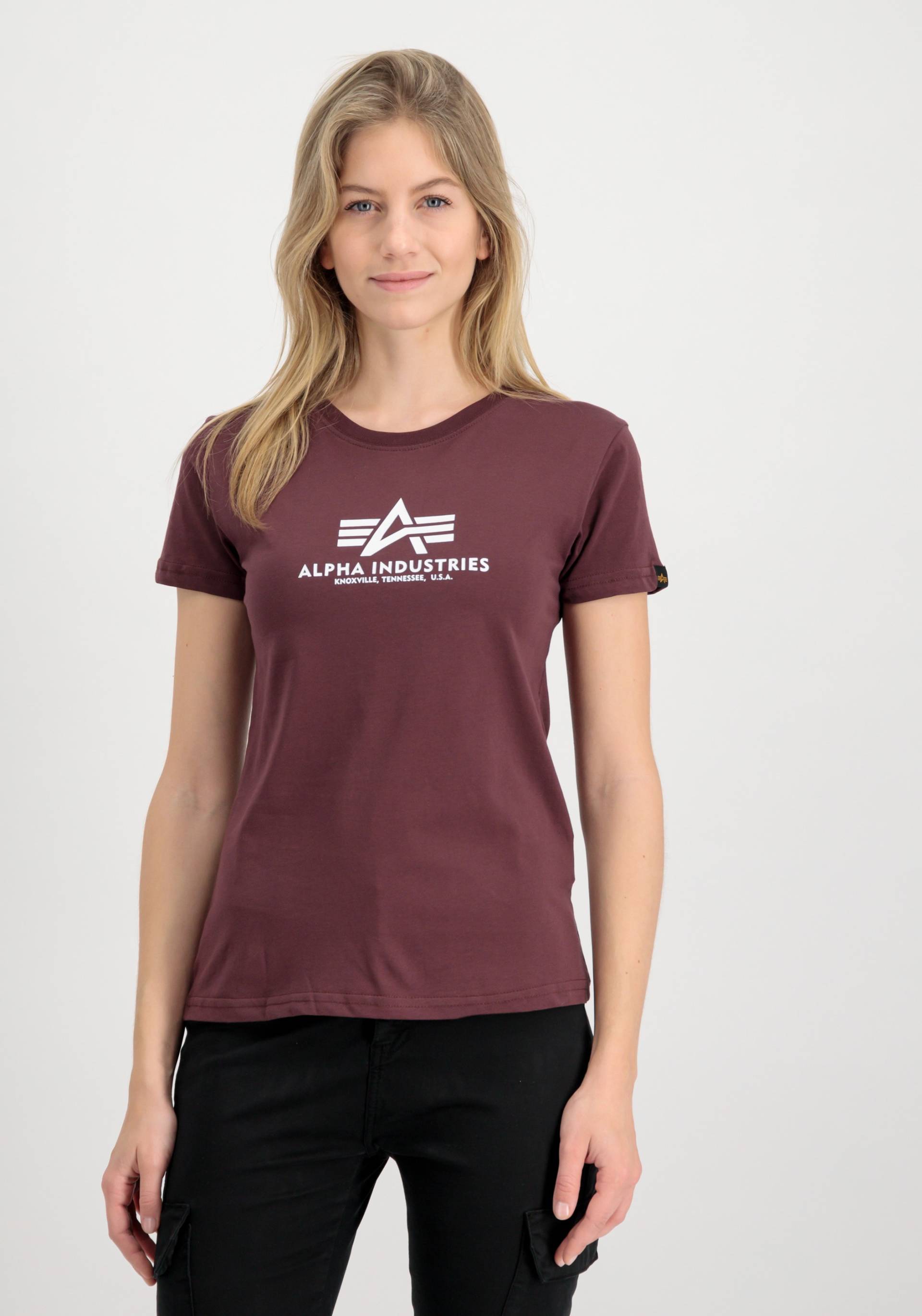 Alpha Industries T-Shirt »ALPHA INDUSTRIES Women - T-Shirts New Basic T Wmn« von Alpha Industries