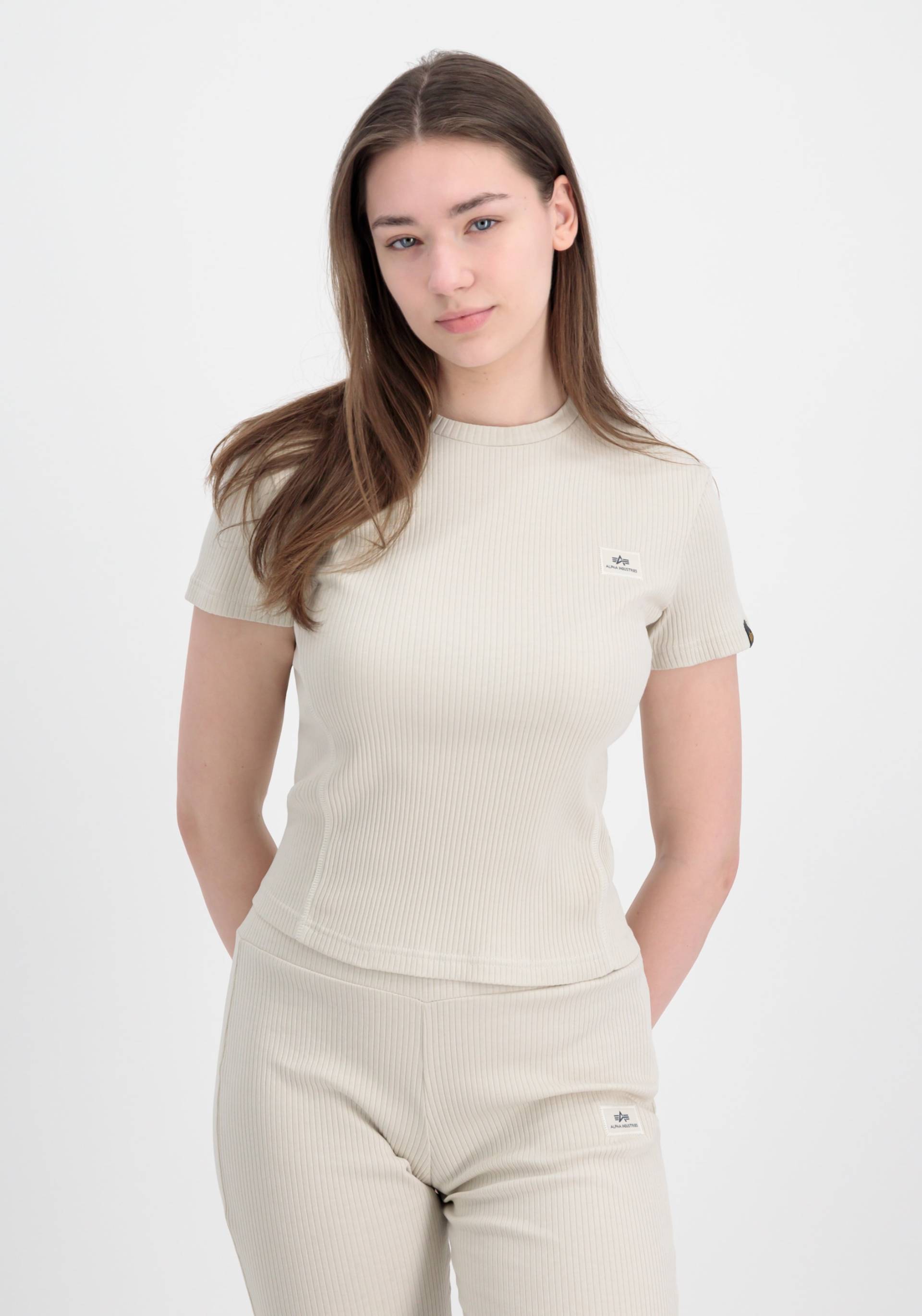 Alpha Industries T-Shirt »Alpha Industries Women - T-Shirts X-Fit Rib T-Shirt Women« Alpha Industries T-Shirt »Alpha Industries Women - T-Shirts X-Fit Rib T-Shirt Women« von Alpha Industries