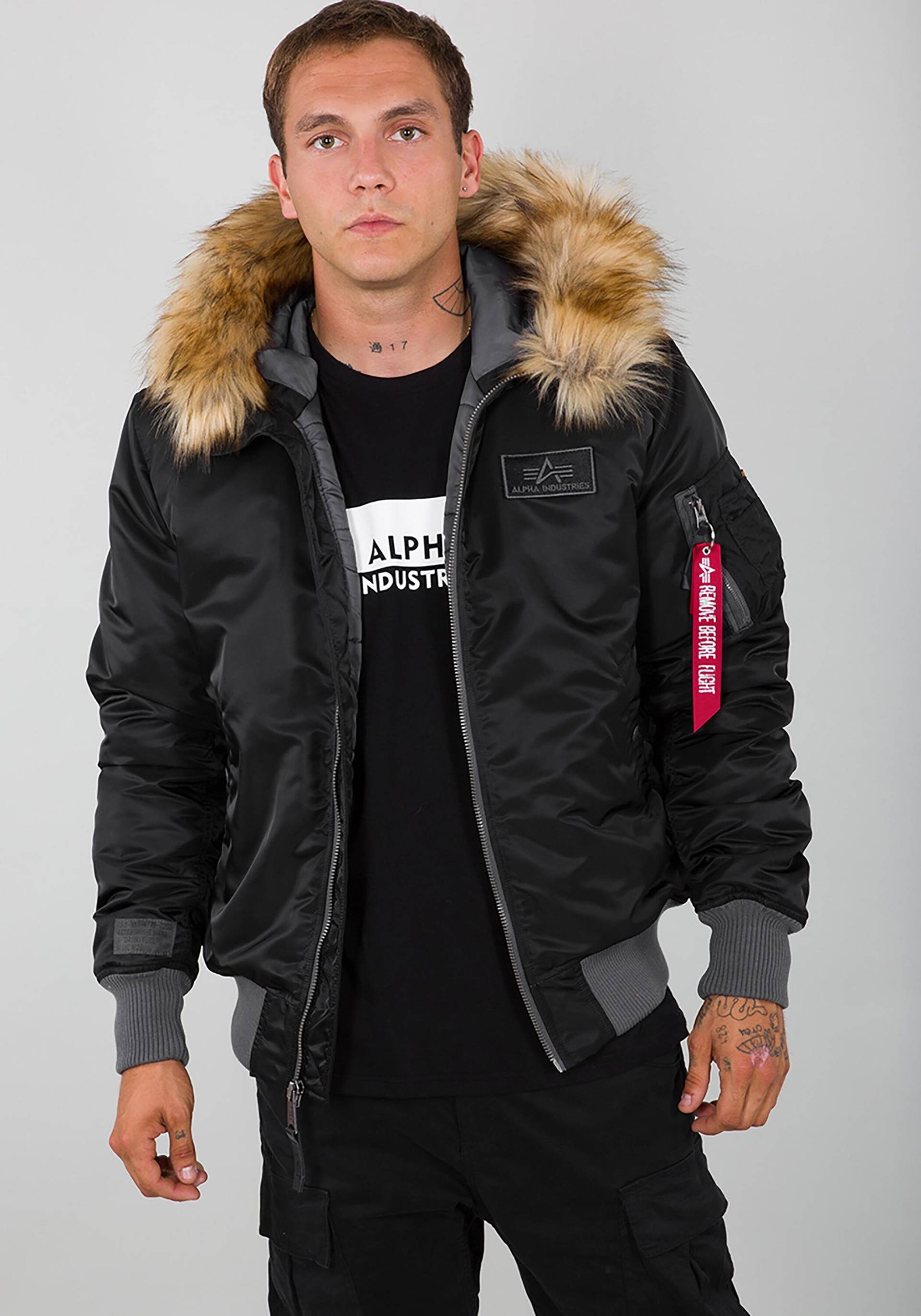 Alpha Industries Winterjacke »ALPHA INDUSTRIES Men - Bomber & Flight Jackets MA-1 Hooded CW« von Alpha Industries