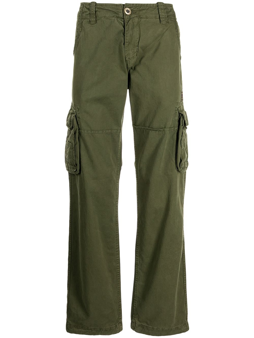 Alpha Industries straight-leg cargo trousers - Green von Alpha Industries