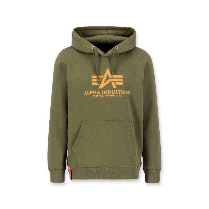 Hoodie Herren Grün  S von Alpha Industries