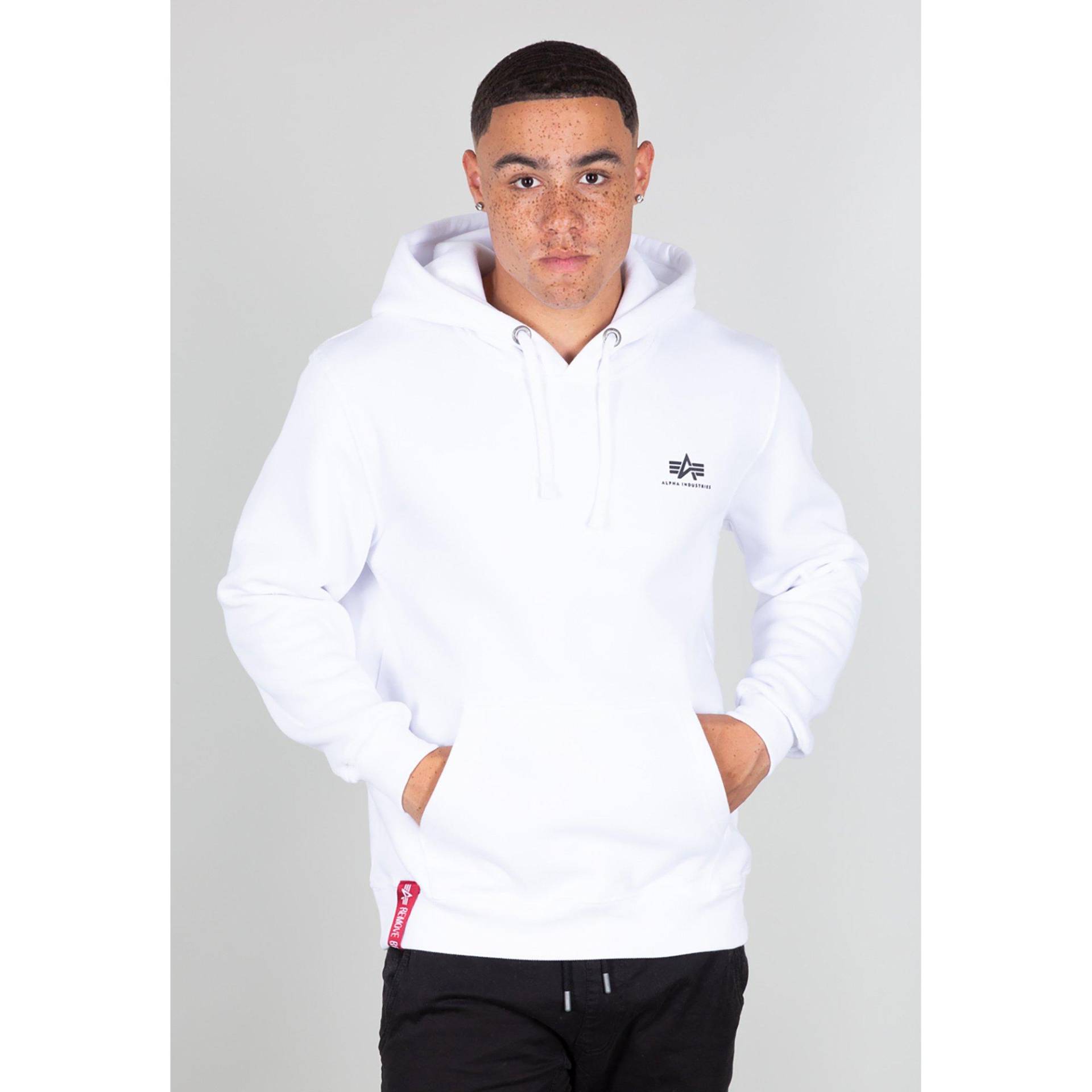 Hoodie Herren Weiss 3XL von Alpha Industries