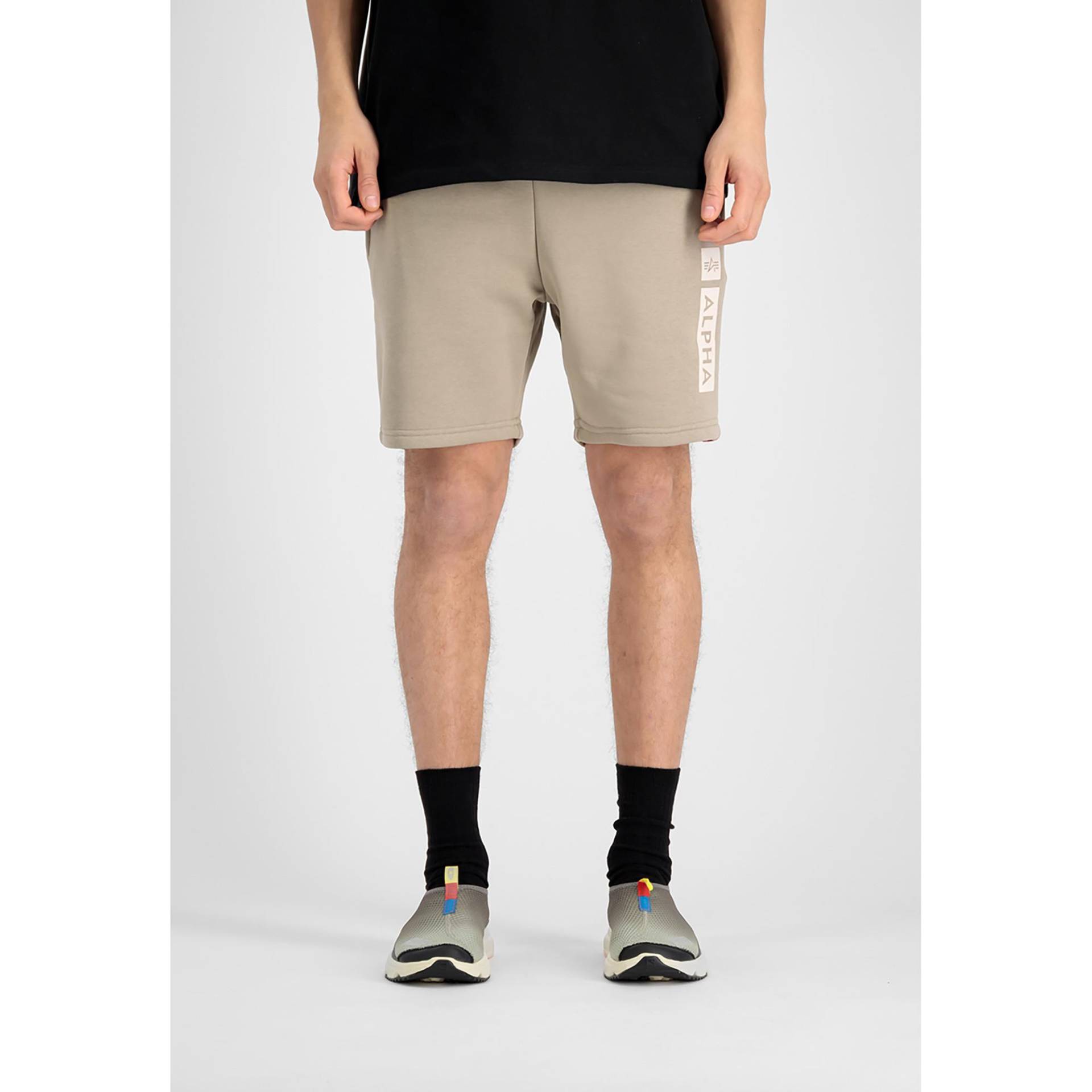 Shorts, Regular Fit Herren Sand  L von Alpha Industries