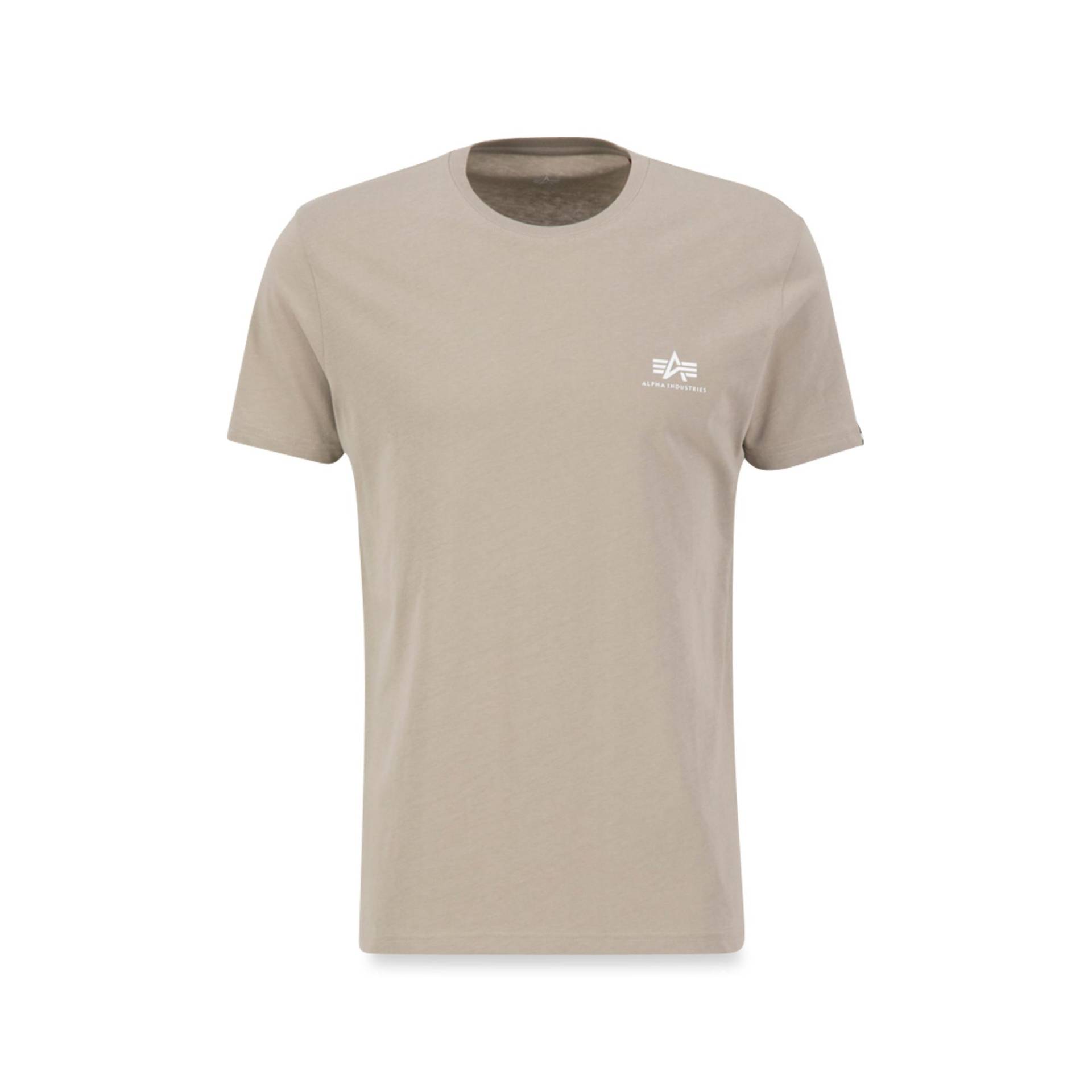 T-shirt, Modern Fit, Kurzarm Herren Sand XXL von Alpha Industries