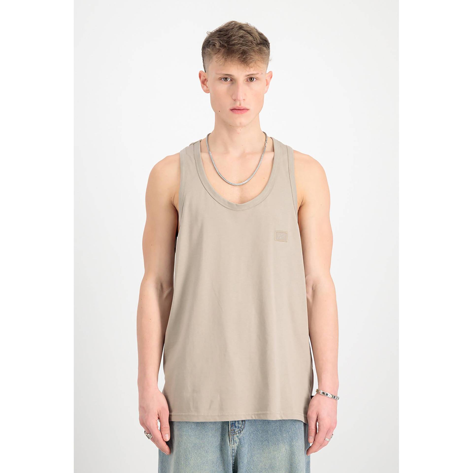 Tank Top, Loose Fit Herren Sand  S von Alpha Industries