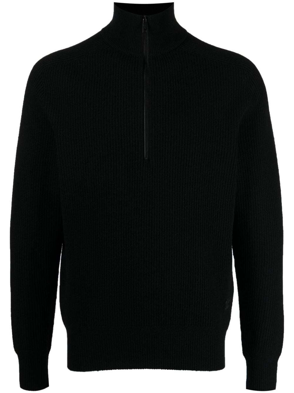 Alpha Tauri Fenla ribbed-knit jumper - Black von Alpha Tauri