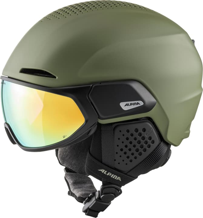 Alpina Alto Q-Lite Skihelm khaki von Alpina