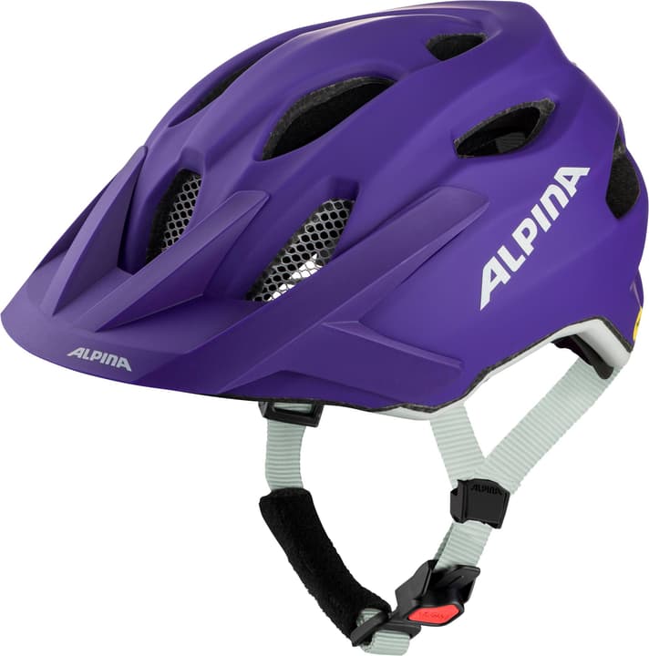 Alpina Apax JR. Mips Velohelm violett von Alpina