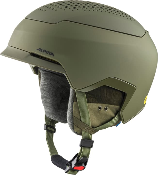 Alpina Banff Mips Skihelm khaki von Alpina