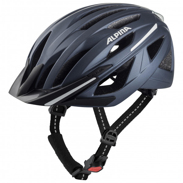 Alpina - Haga - Velohelm Gr 55-59 cm blau von Alpina