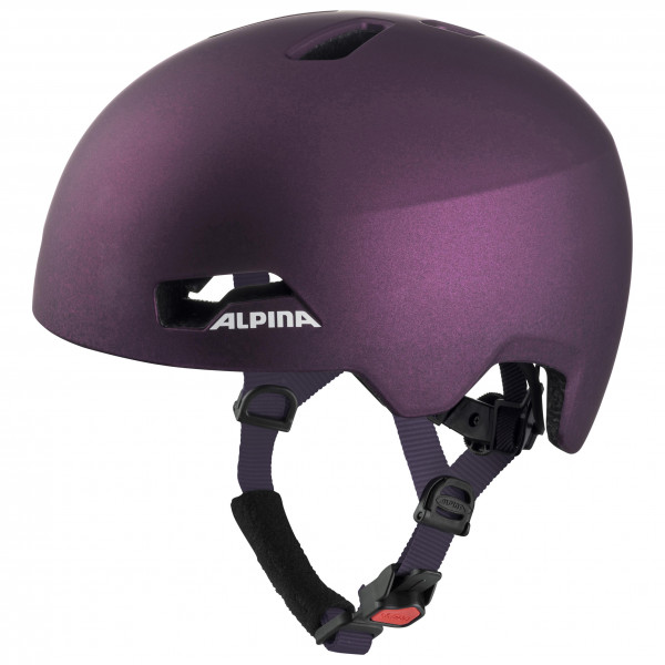 Alpina - Kid's Hackney - Velohelm Gr 47-51 cm;51-56 cm blau;gelb/grün;grau;grau/schwarz;grün;lila;rot von Alpina
