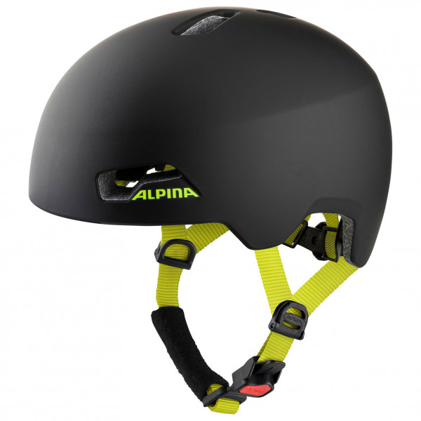 Alpina - Kid's Hackney - Velohelm Gr 47-51 cm grau/schwarz von Alpina