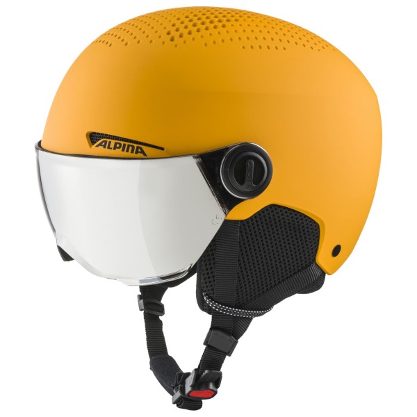 Alpina - Kid's Zupo Visor Q-Lite Mirror S3 - Skihelm Gr 51-55 cm orange Alpina - Kid's Zupo Visor Q-Lite Mirror S3 - Skihelm Gr 51-55 cm orange von Alpina