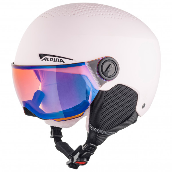 Alpina - Kid's Zupo Visor Quattroflex Mirror Lite S2 - Skihelm Gr 51-55 cm blau Alpina - Kid's Zupo Visor Quattroflex Mirror Lite S2 - Skihelm Gr 51-55 cm blau von Alpina
