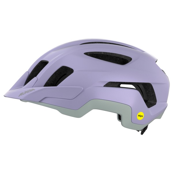 Alpina - Paranus Mips - Velohelm Gr 55-59 cm lila/grau von Alpina