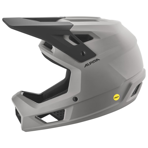 Alpina - Pikes Mips - Velohelm Gr 52-55 cm;56-59 cm;60-63 cm grau/schwarz;orange;schwarz von Alpina