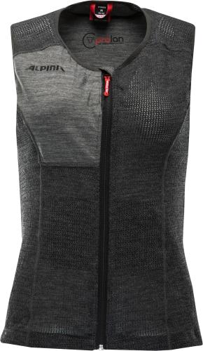 Alpina Rückenpanzer Prolan Women Vest - dunkelgrau (Grösse: M) von Alpina