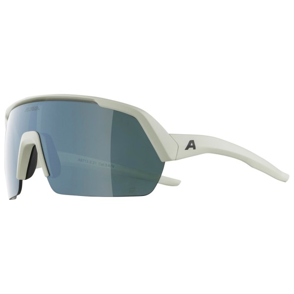 Alpina - Turbo HR Q-Lite Mirror Cat. 3 - Velobrille grau;türkis Alpina - Turbo HR Q-Lite Mirror Cat. 3 - Velobrille grau;türkis von Alpina