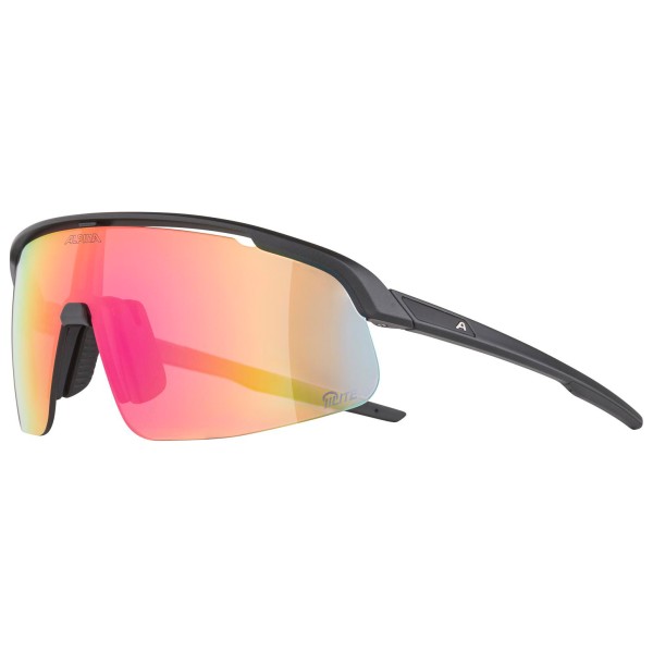 Alpina - Turbo Pro S Q-Lite Mirror S2 - Velobrille bunt;grau von Alpina
