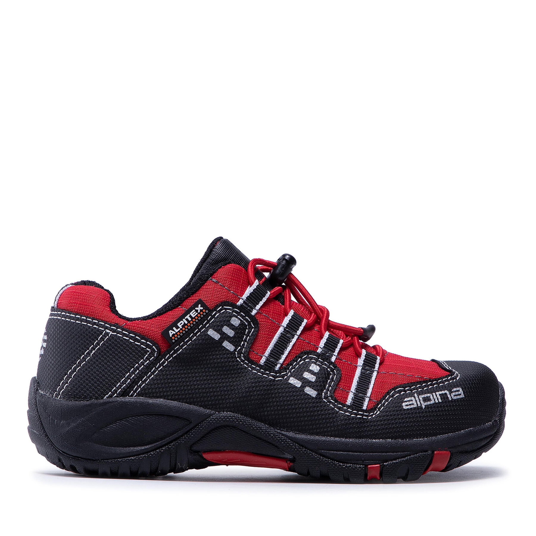 Trekkingschuhe Alpina Atos 6402-3K Red/Black von Alpina