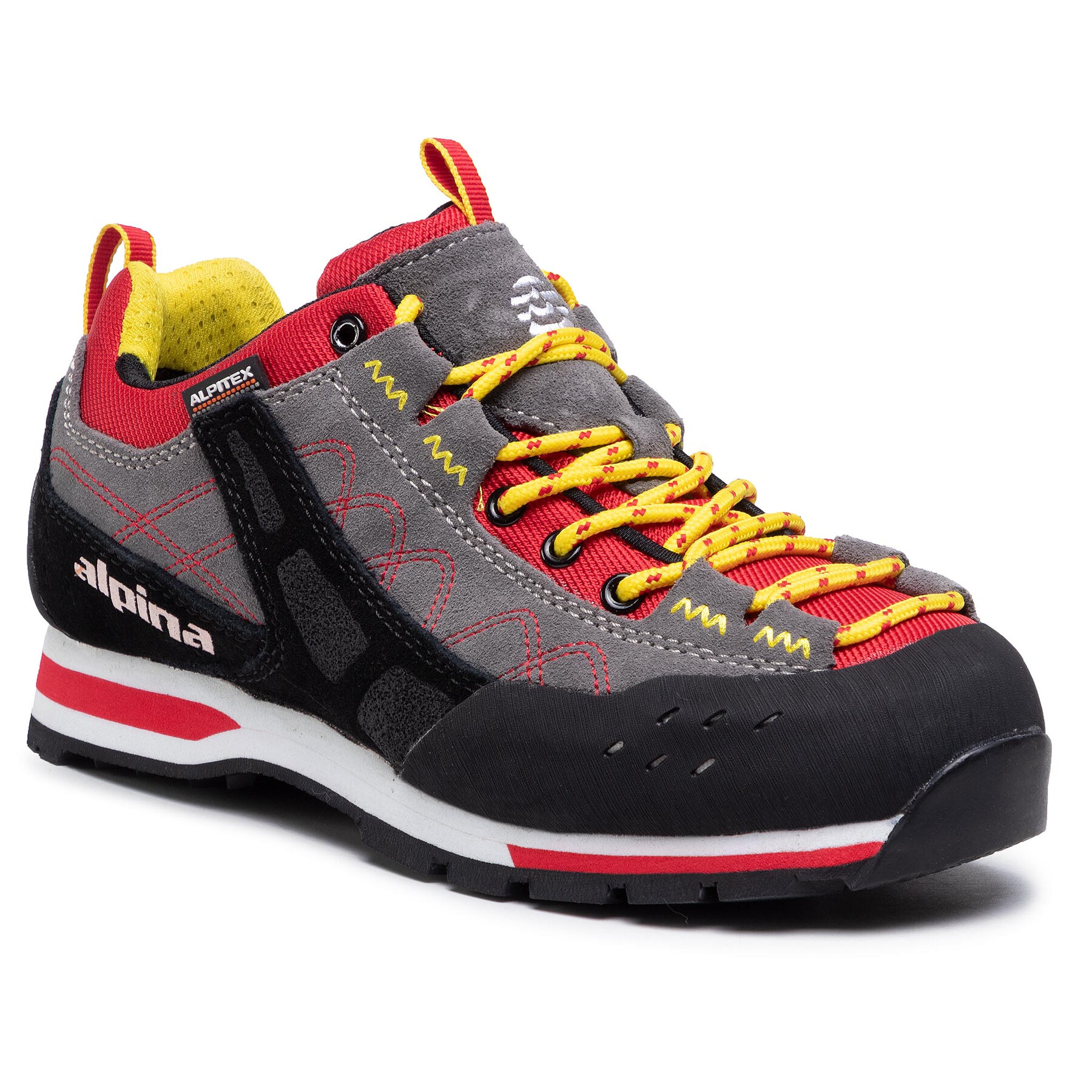 Trekkingschuhe Alpina Royal 6273-2K Red/Black von Alpina