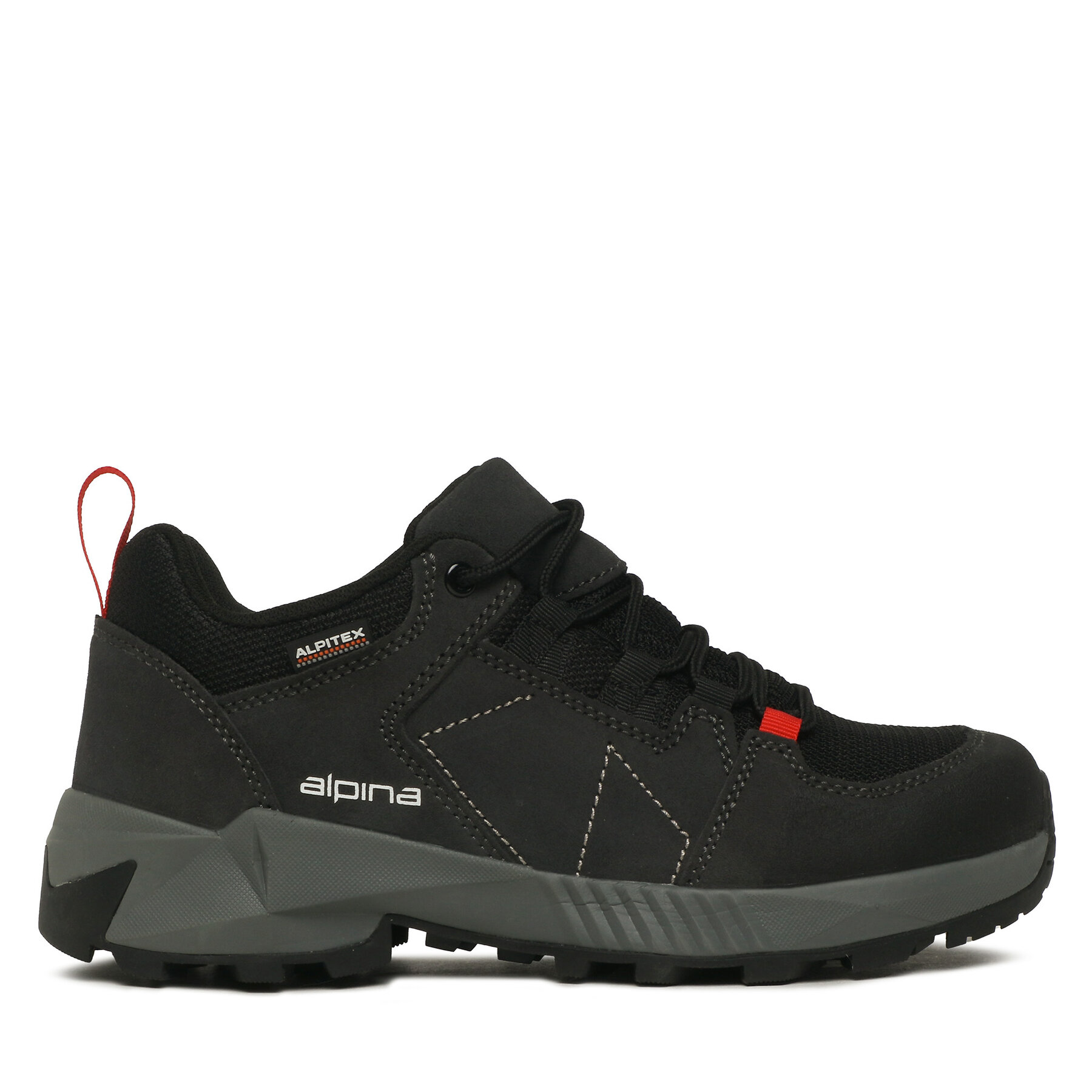 Trekkingschuhe Alpina Tracker Low 627E-1 Black von Alpina