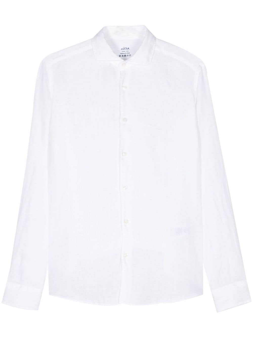 Altea Mercer linen shirt - White von Altea