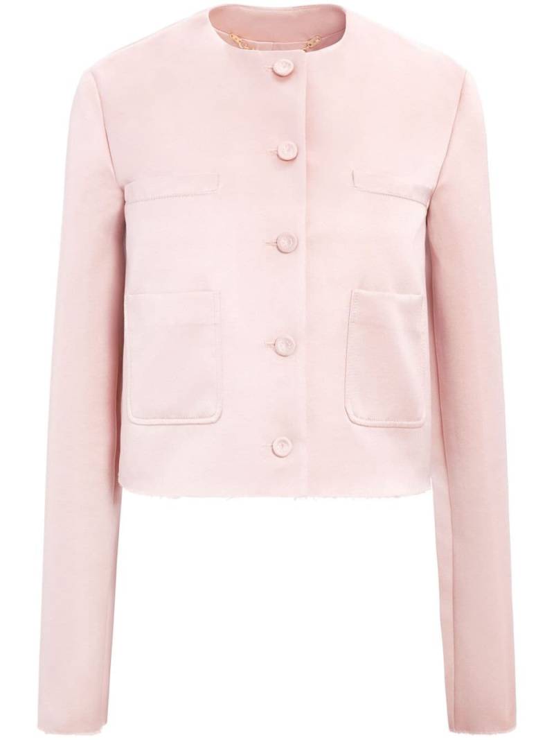 Altuzarra Bernadette cropped jacket - Pink von Altuzarra