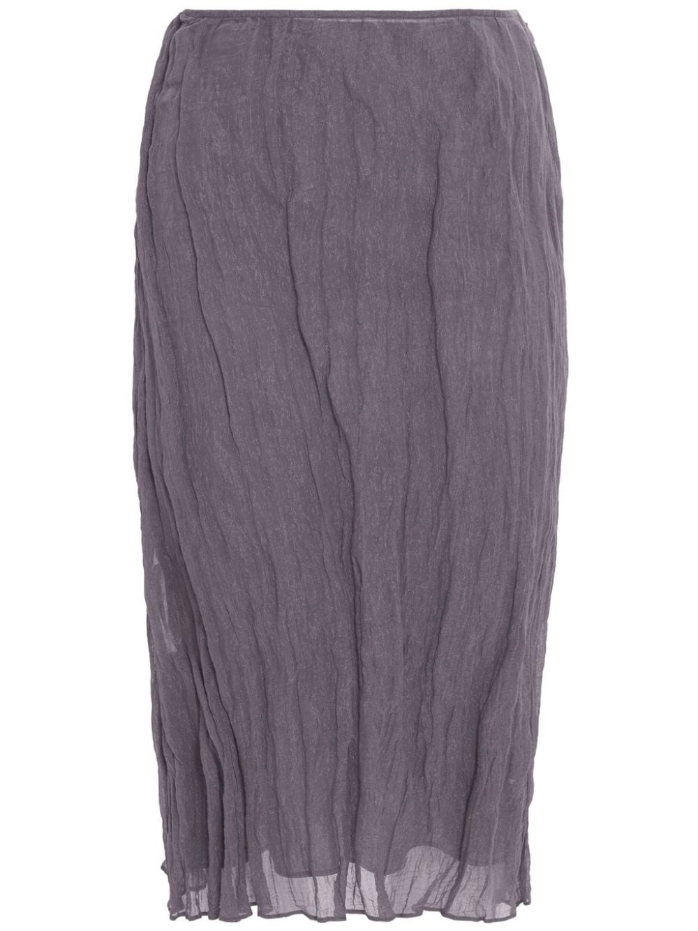 Altuzarra Bresson crinkled pencil skirt - Grey von Altuzarra