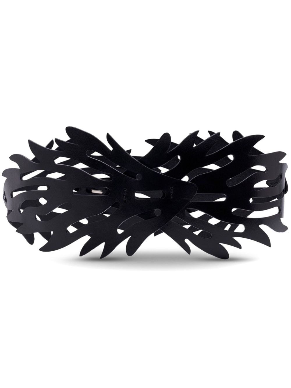 Altuzarra Coral laser-cut waist belt - Black von Altuzarra