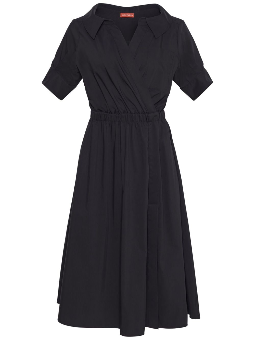 Altuzarra Lydia V-neck dress - Black von Altuzarra