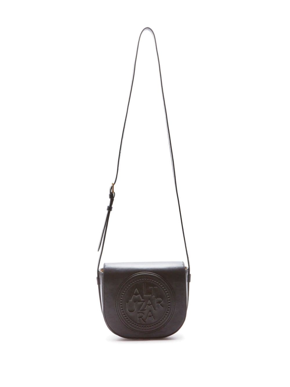 Altuzarra Medallion leather crossbody bag - Black von Altuzarra