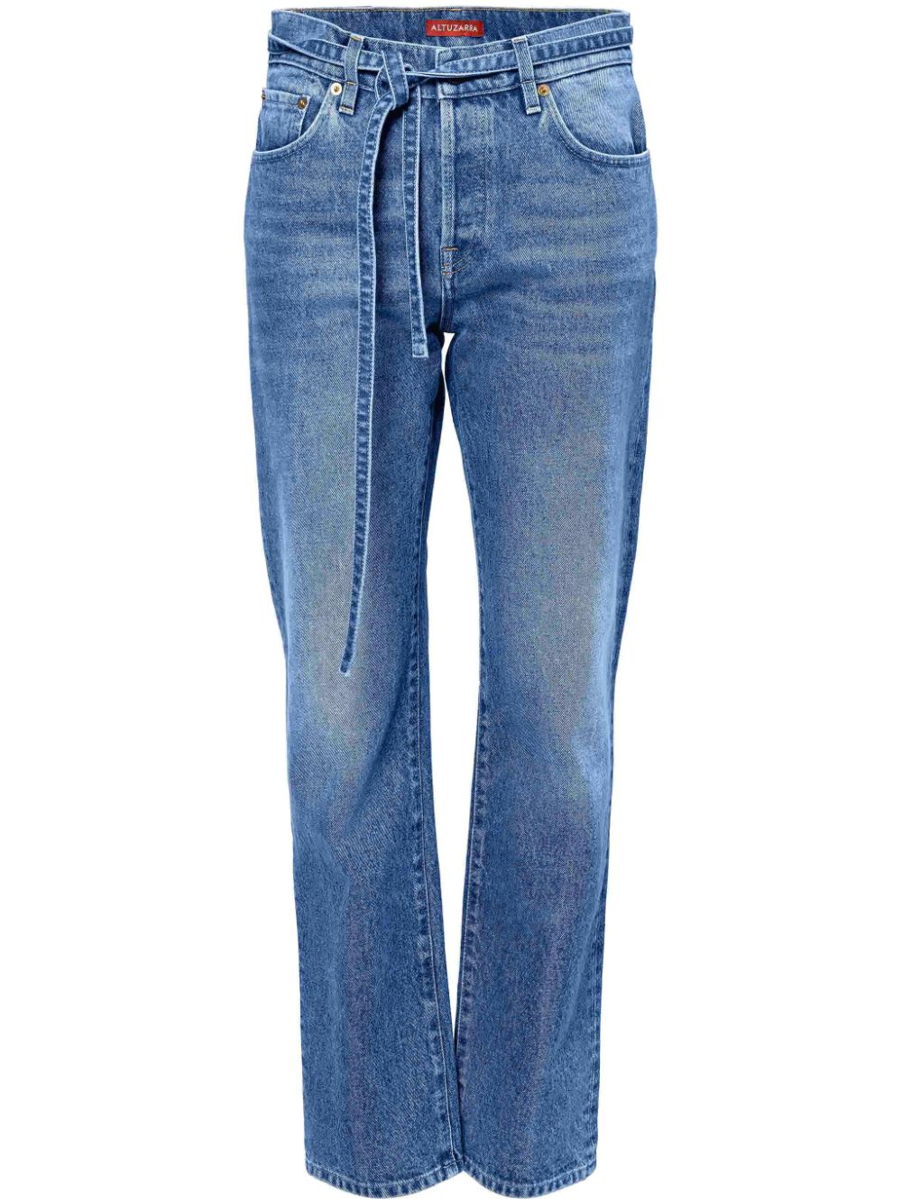 Altuzarra Vigo belted jeans - Blue von Altuzarra