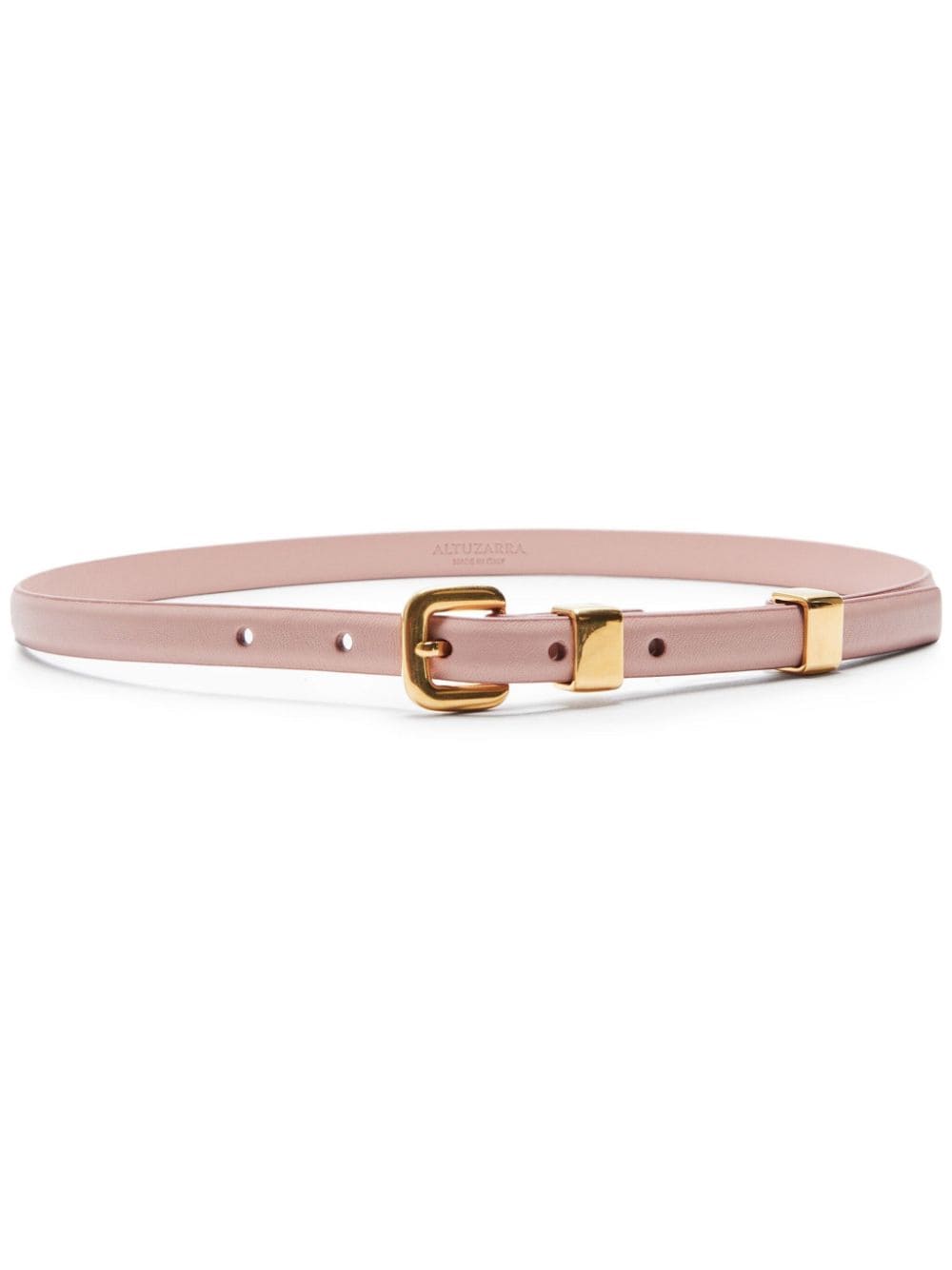 Altuzarra buckled leather belt - Pink von Altuzarra