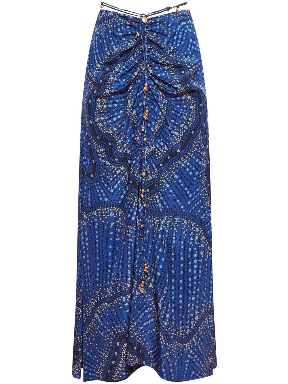 Altuzarra graphic-print skirt - Blue von Altuzarra