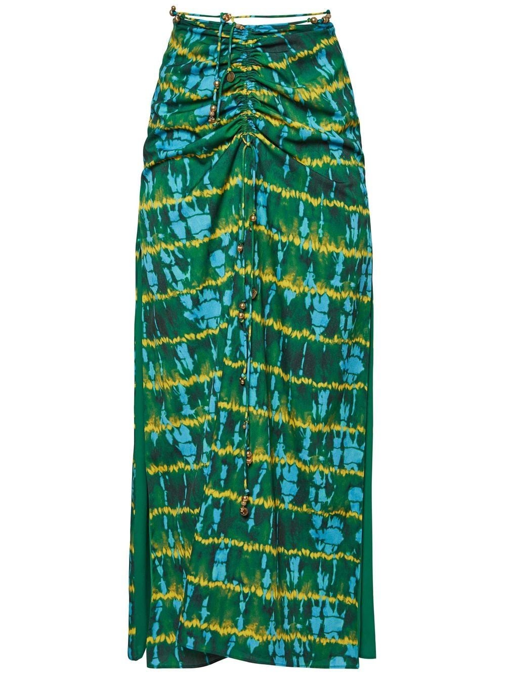 Altuzarra graphic-print skirt - Green von Altuzarra