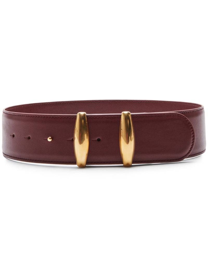 Altuzarra snap-fit leather belt - Red von Altuzarra