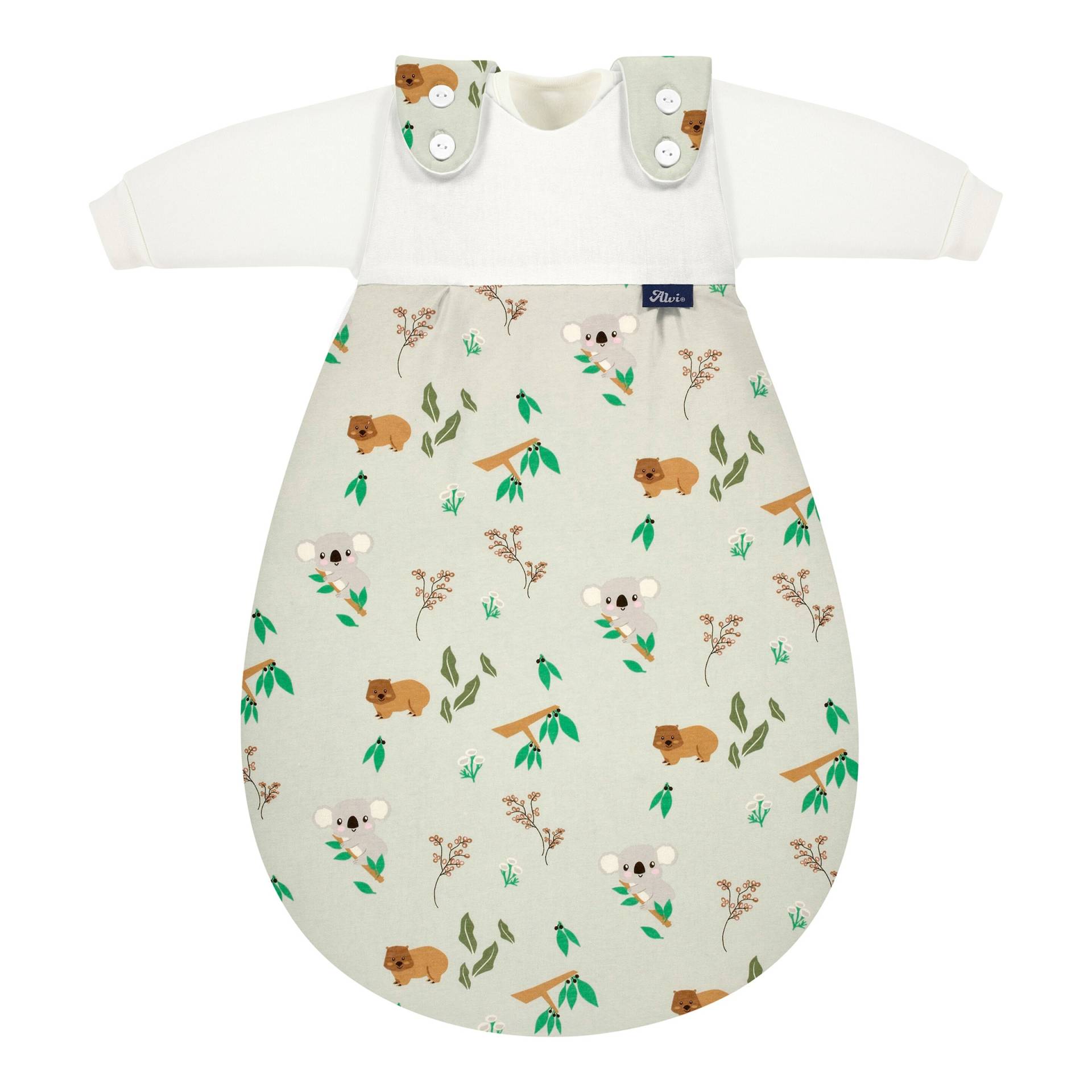 3-tlg. Ganzjahresschlafsack Organic Cotton 2.5 TOG 3-tlg. Ganzjahresschlafsack Organic Cotton 2.5 TOG von Alvi