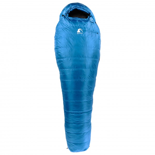 Alvivo - Ibex 700 - Daunenschlafsack Gr 225 cm blau von Alvivo